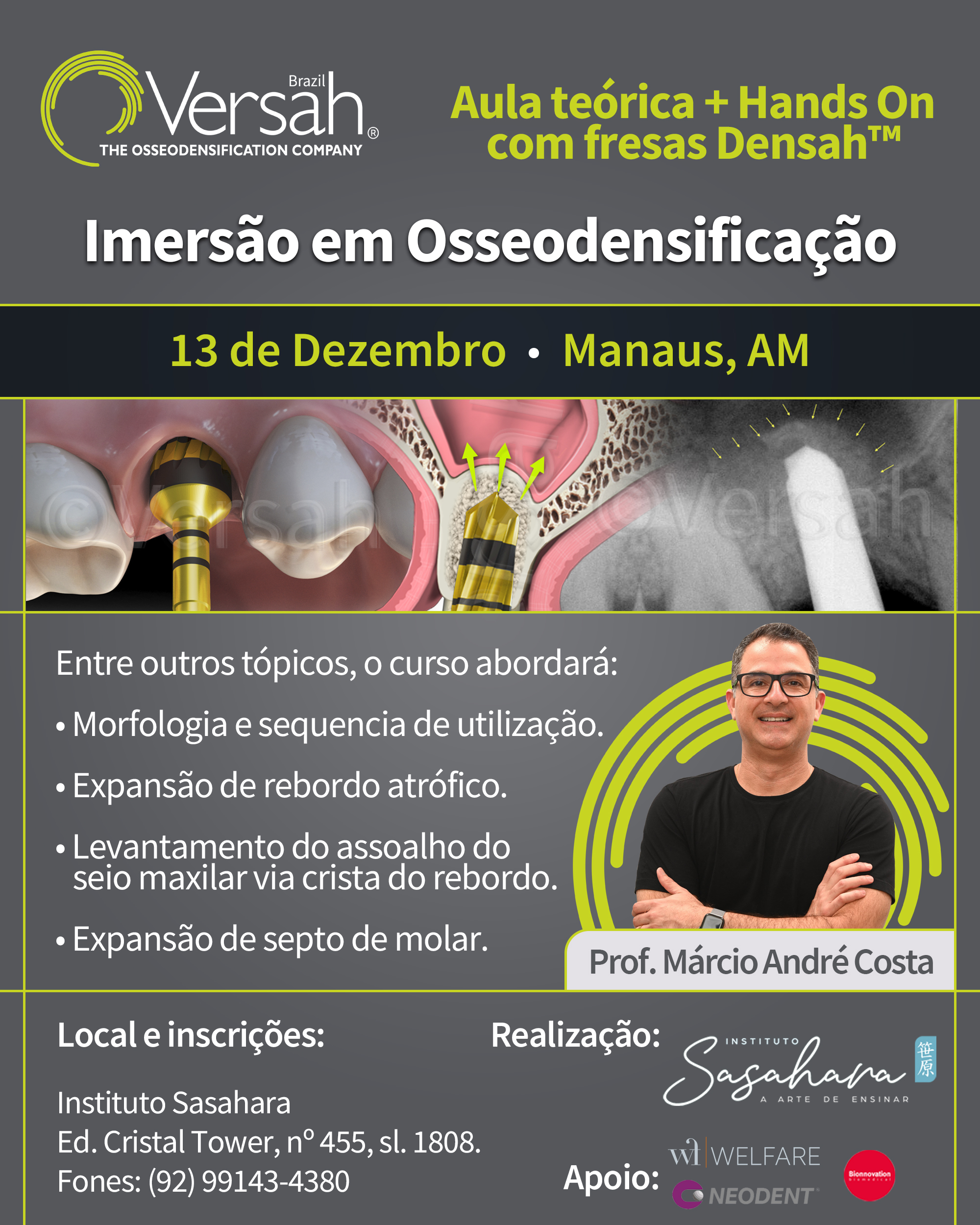 Osseodensificação Instituto Sasahara