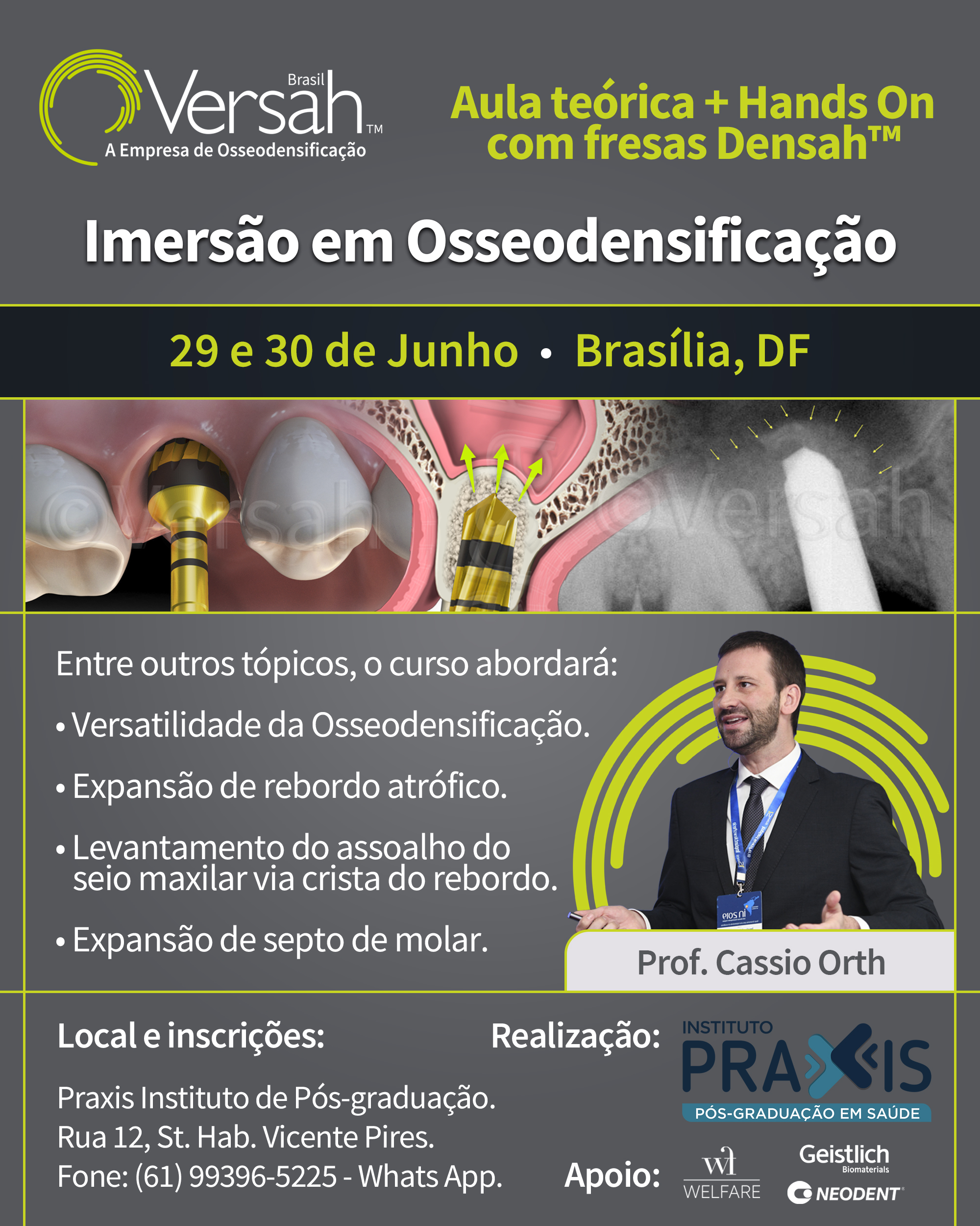Osseodensificação Instituto Praxis